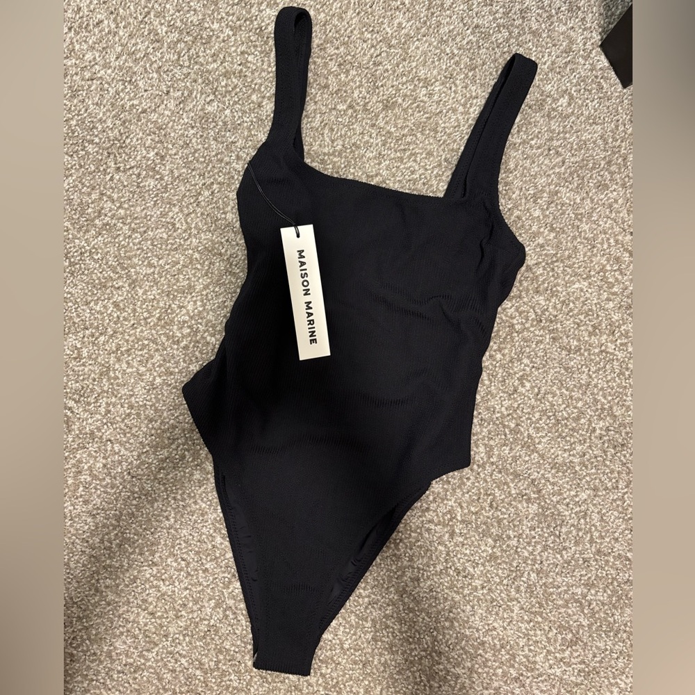Maison Marie Black One Piece Swimsuit